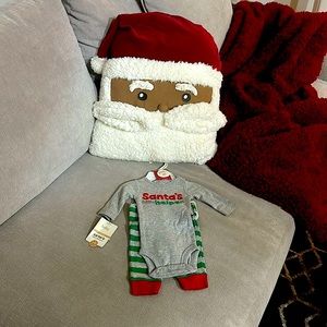🎅🏼🎅🏼🎅🏼 Santa’s little helper newborn outfit